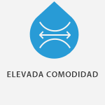 ELEVADA COMODIDAD