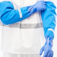 Chemical Resistant Gloves with Gauntlets